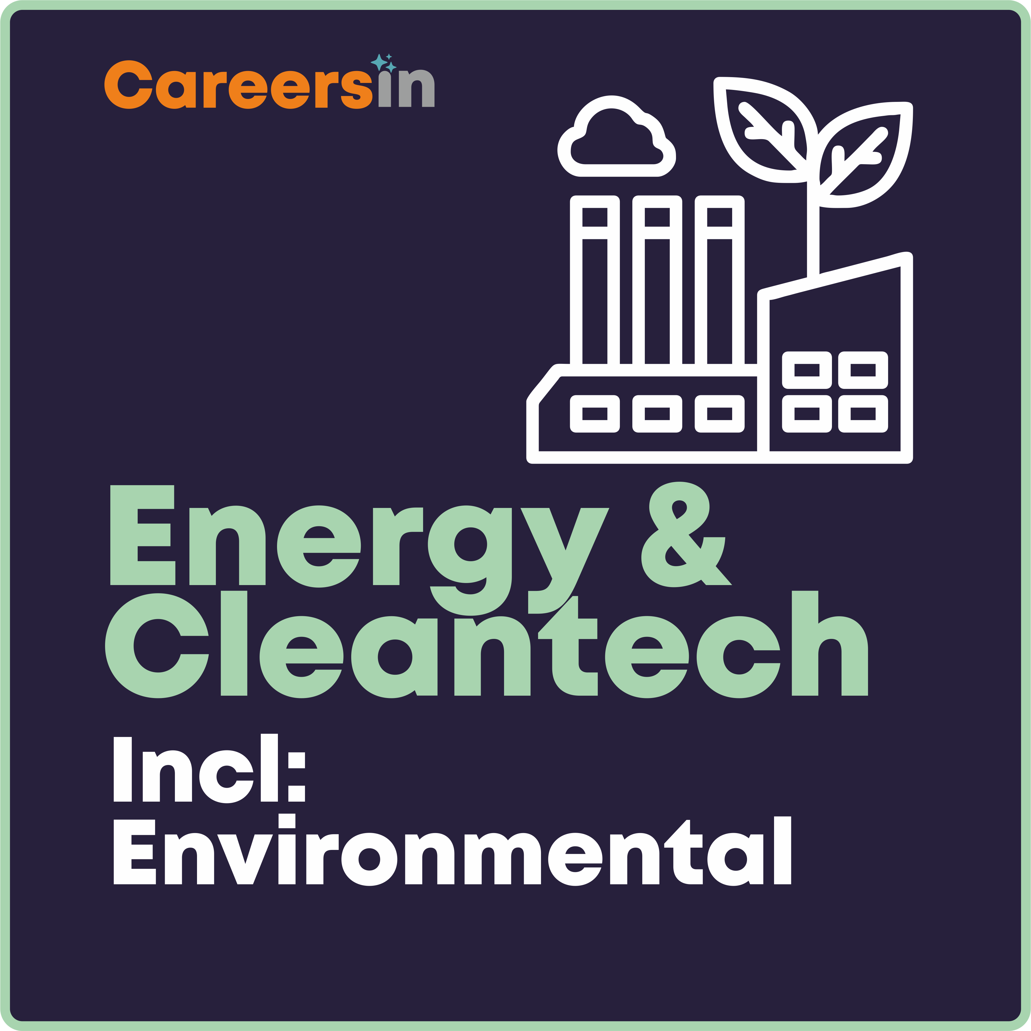 Careers In Energy & Cleantech