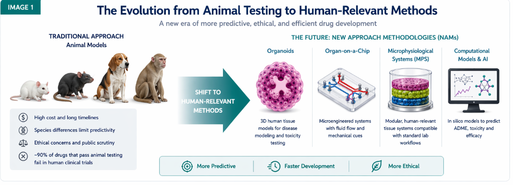 Beyond Animal Testing: How New Approach Methodologies Are Reshaping Preclinical Drug Development