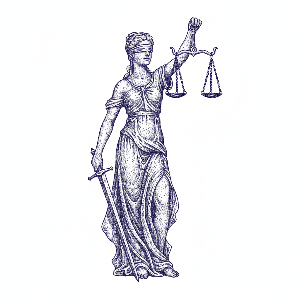 Lady Justice illustration