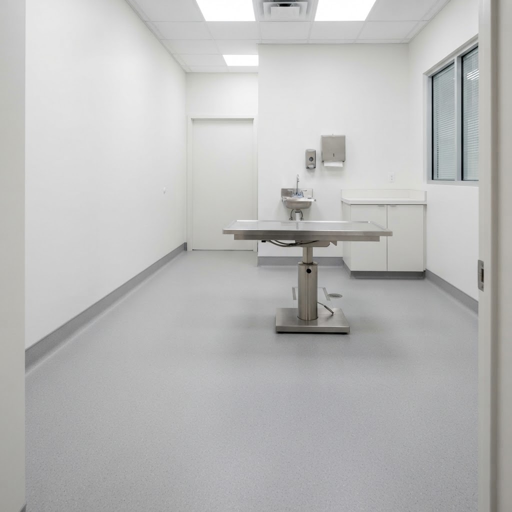 Veterinary Clinic Flooring installed by Floors and Beyond in Northern Virginia