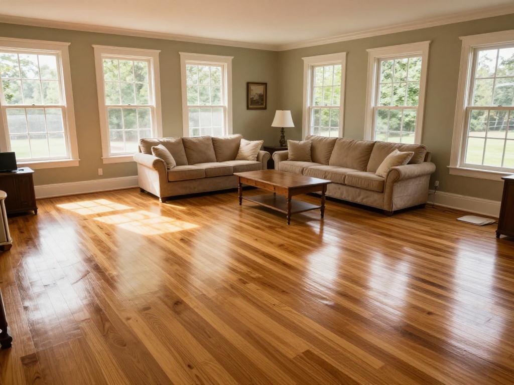 A Father's Day Project: Refinishing the Floor He's Been Complaining About