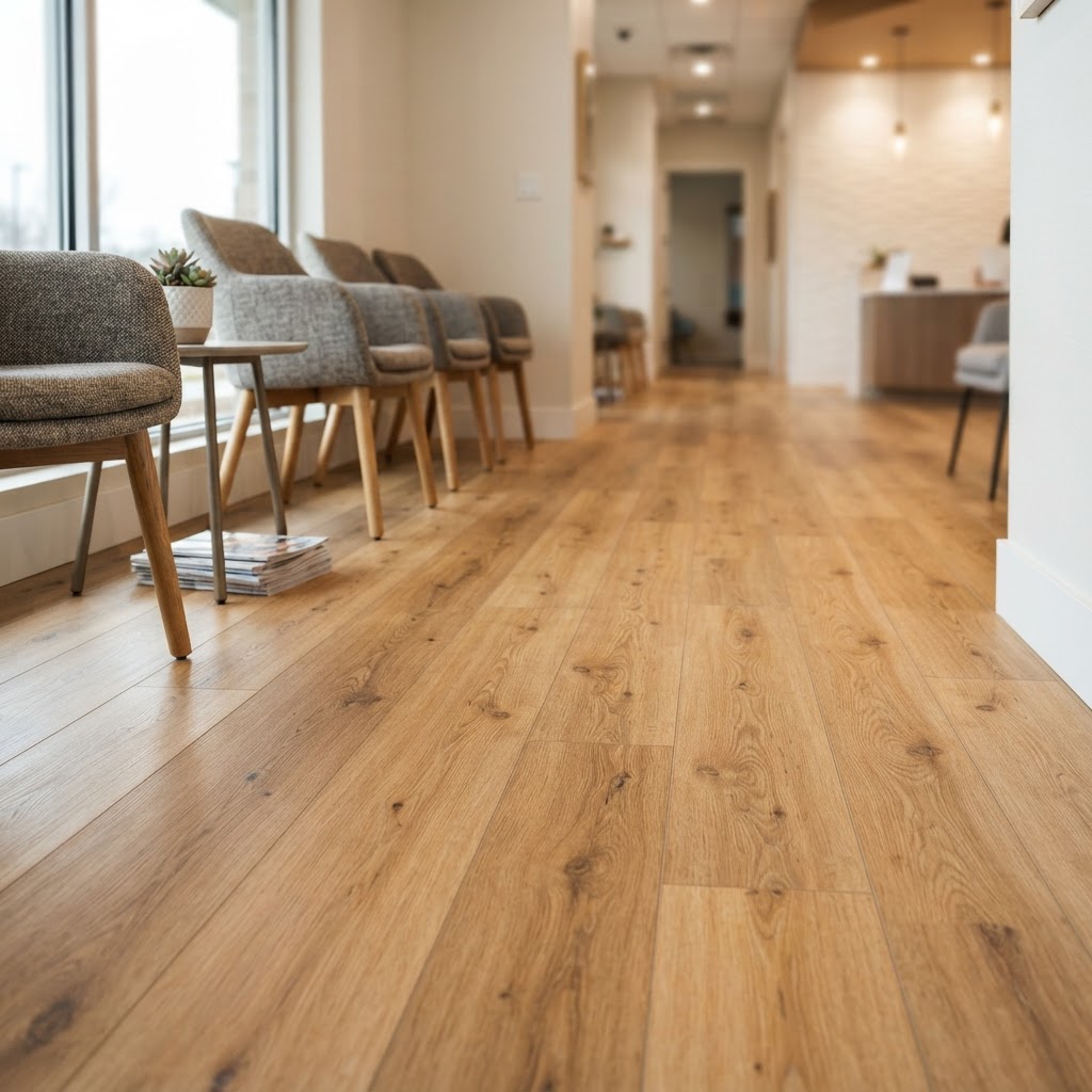Dental Office Flooring installation 2