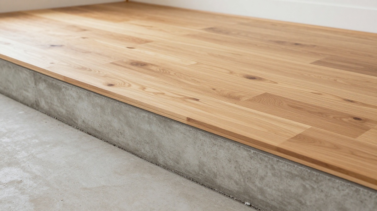 What kind of subfloor do Northern Virginia homes have?