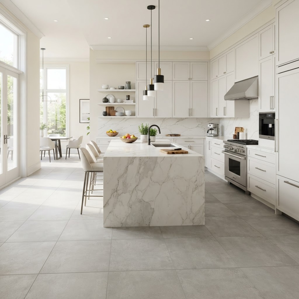Tile Flooring in Arlington, VA: Best Choices for Kitchens, Bathrooms and Entryways