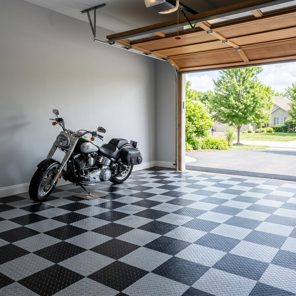 Garage Floor Tiles installation project photo 3 in Northern Virginia