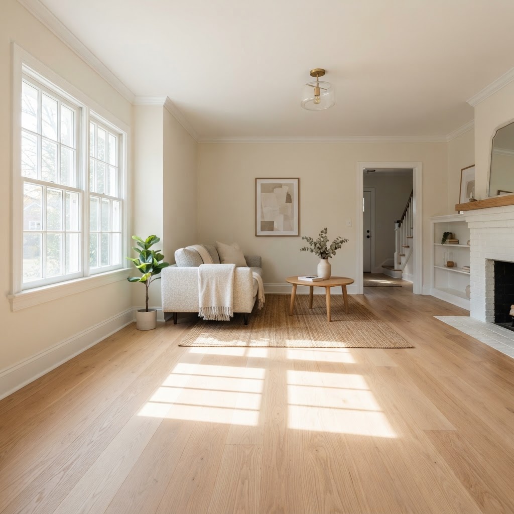 How to Choose a Natural-Looking Finish for Red Oak Hardwood Floors in Arlington, VA