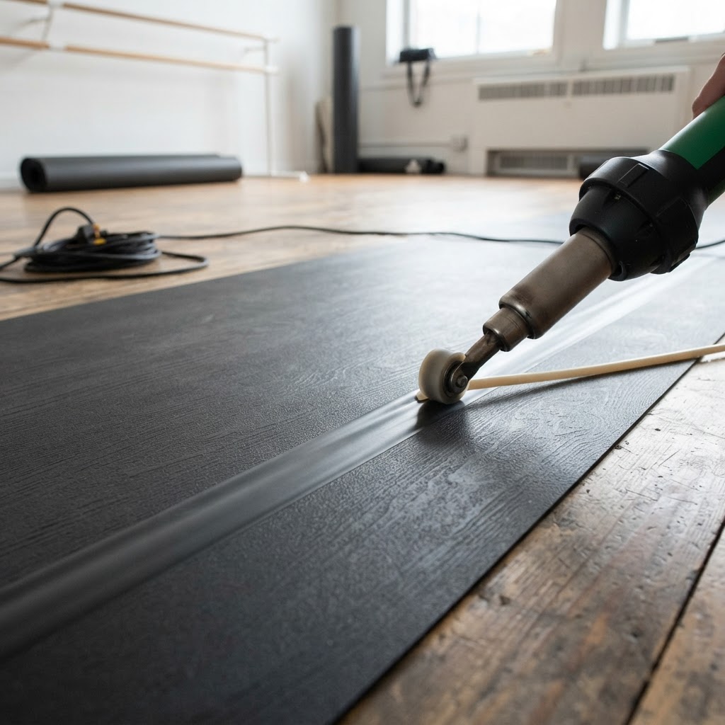 Dance Flooring | Marley Floor installation 3