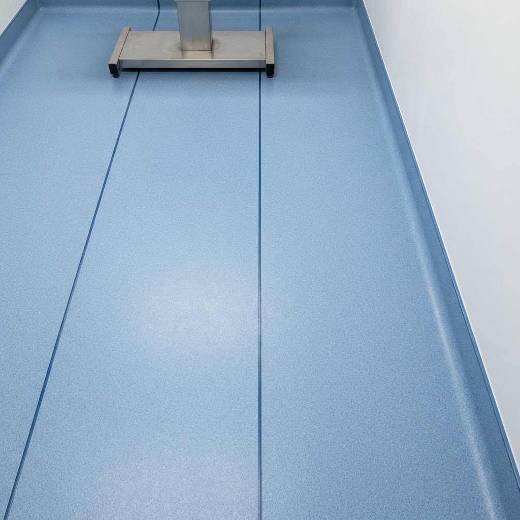 Welded Sheet Vinyl installed in Northern Virginia