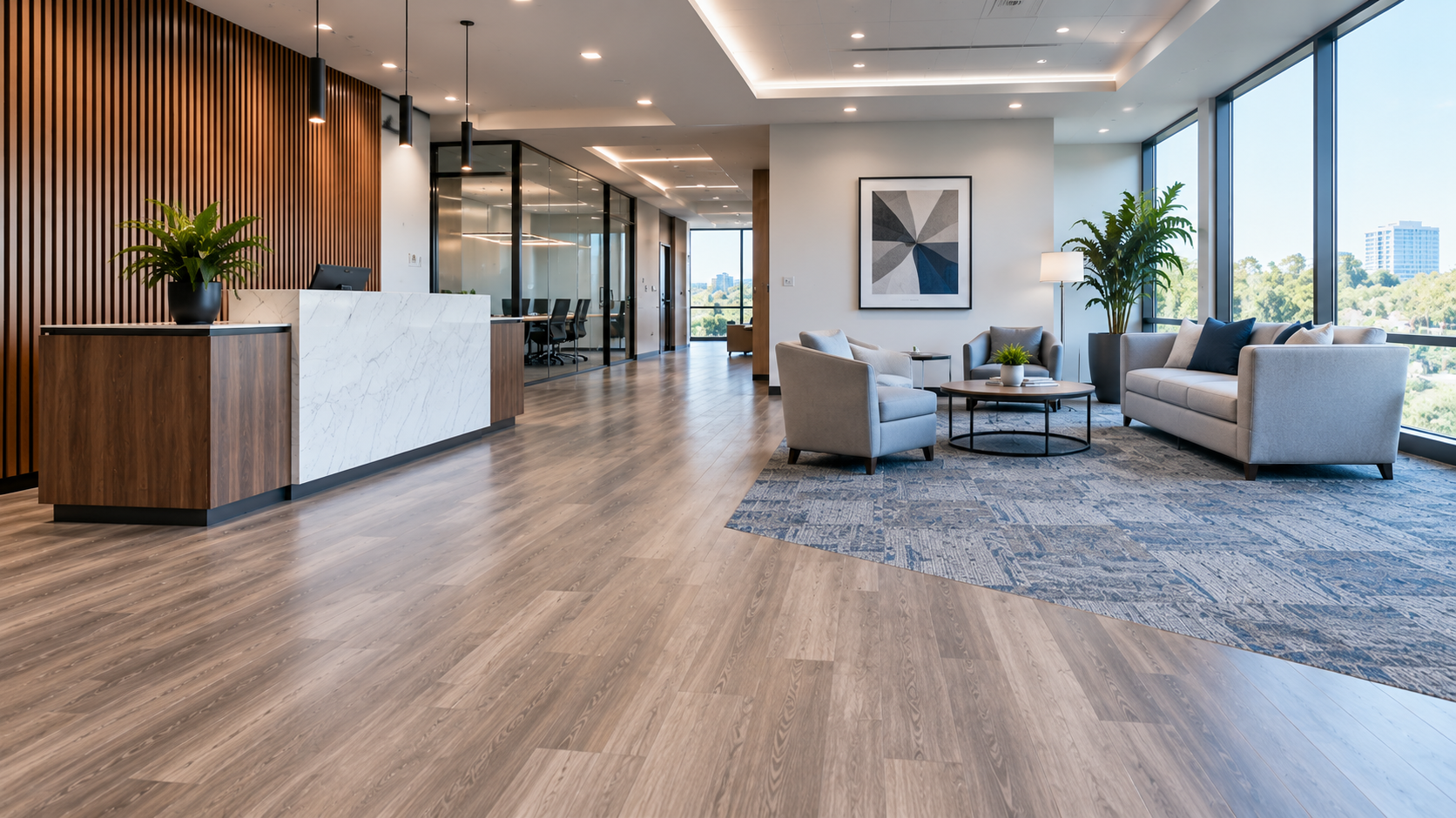 Commercial Flooring in Northern Virginia: Types, Specs, and How to Choose