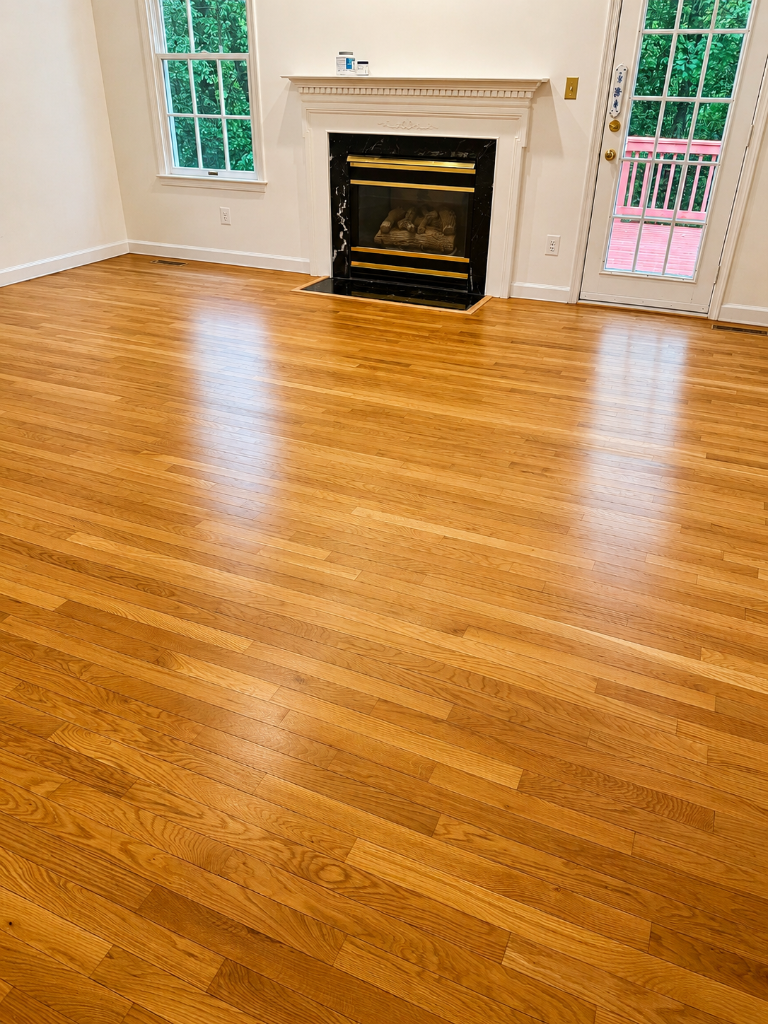 Fairfax Hardwood Living Room