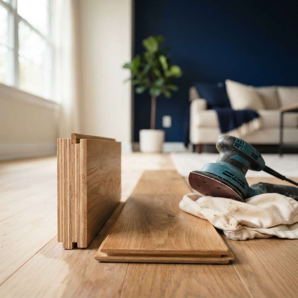 Engineered Hardwood Floor Refinishing: What Northern Virginia Homeowners Need to Know