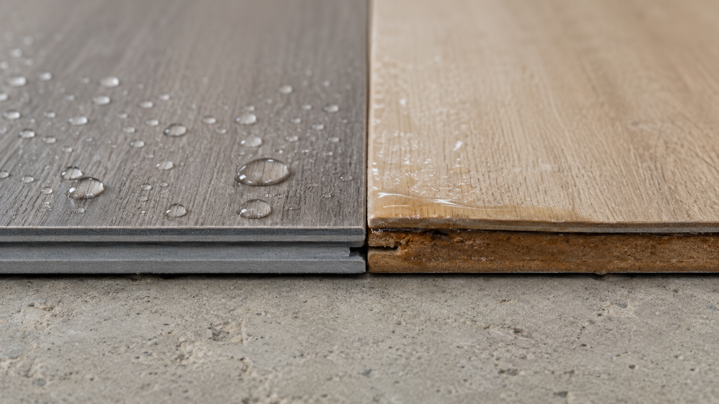 Water-Resistant vs. Waterproof Flooring: What the Labels Actually Mean