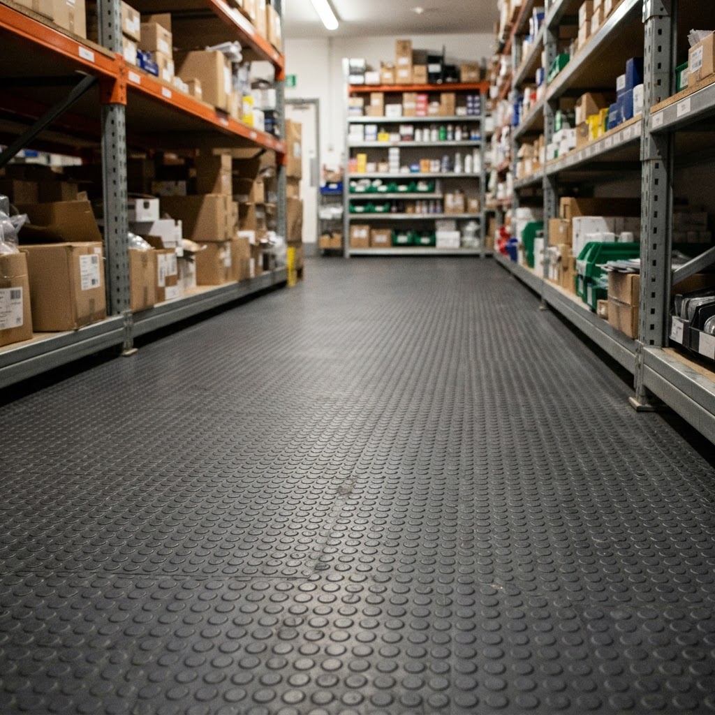 Commercial Rubber Flooring installed in Northern Virginia