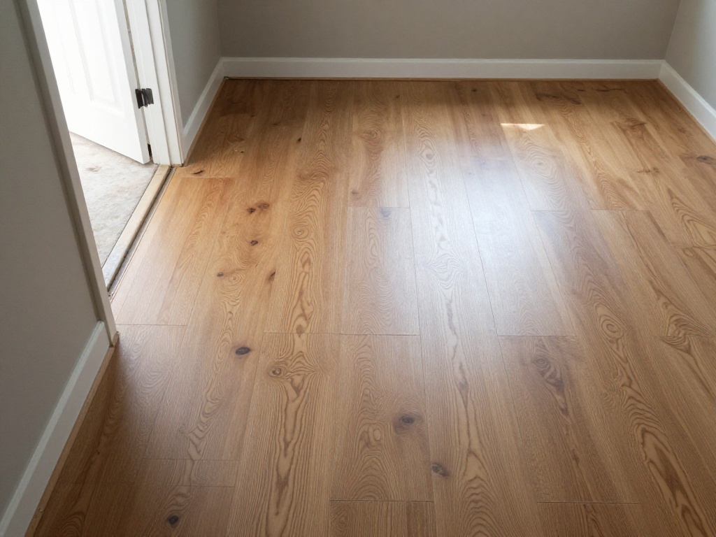 Hardwood flooring installed in a Northern Virginia home