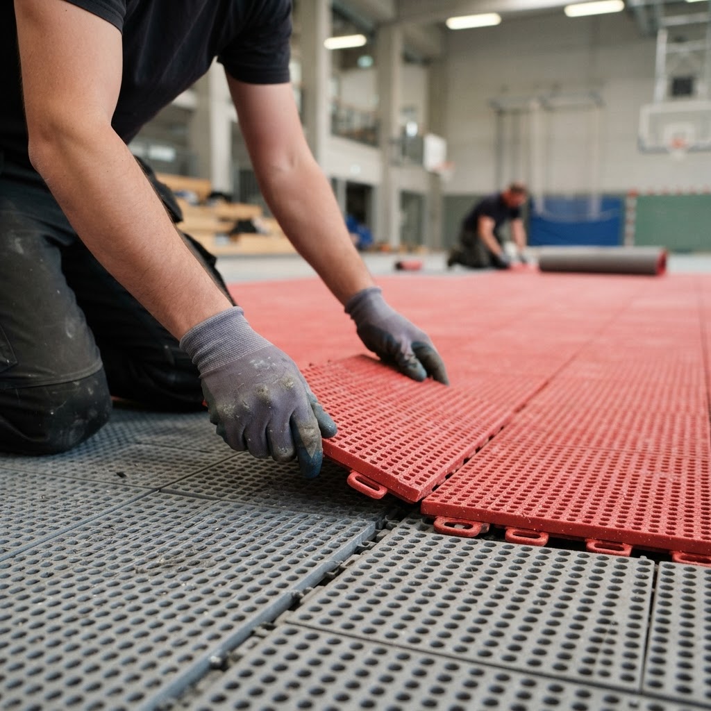 Sports Court Tiles & Installation installation project photo 2 in Northern Virginia