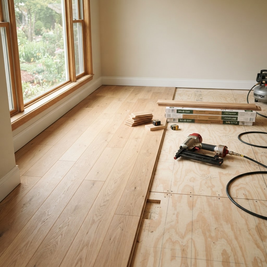 Installing Hardwood Flooring in Fairfax, VA