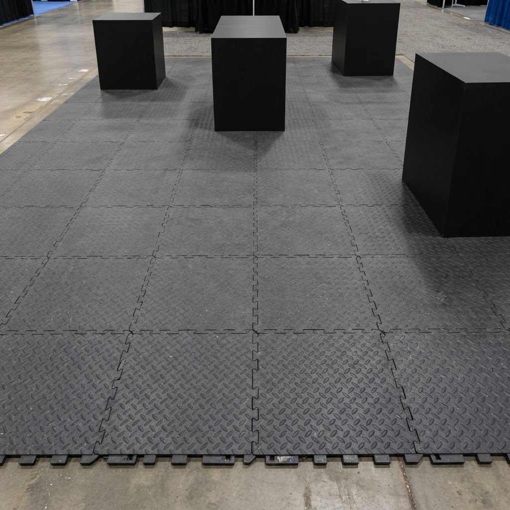 Interlocking Hard Tiles installed in Northern Virginia
