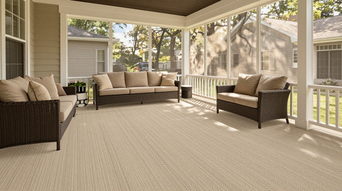 Can outdoor carpet get rained on?