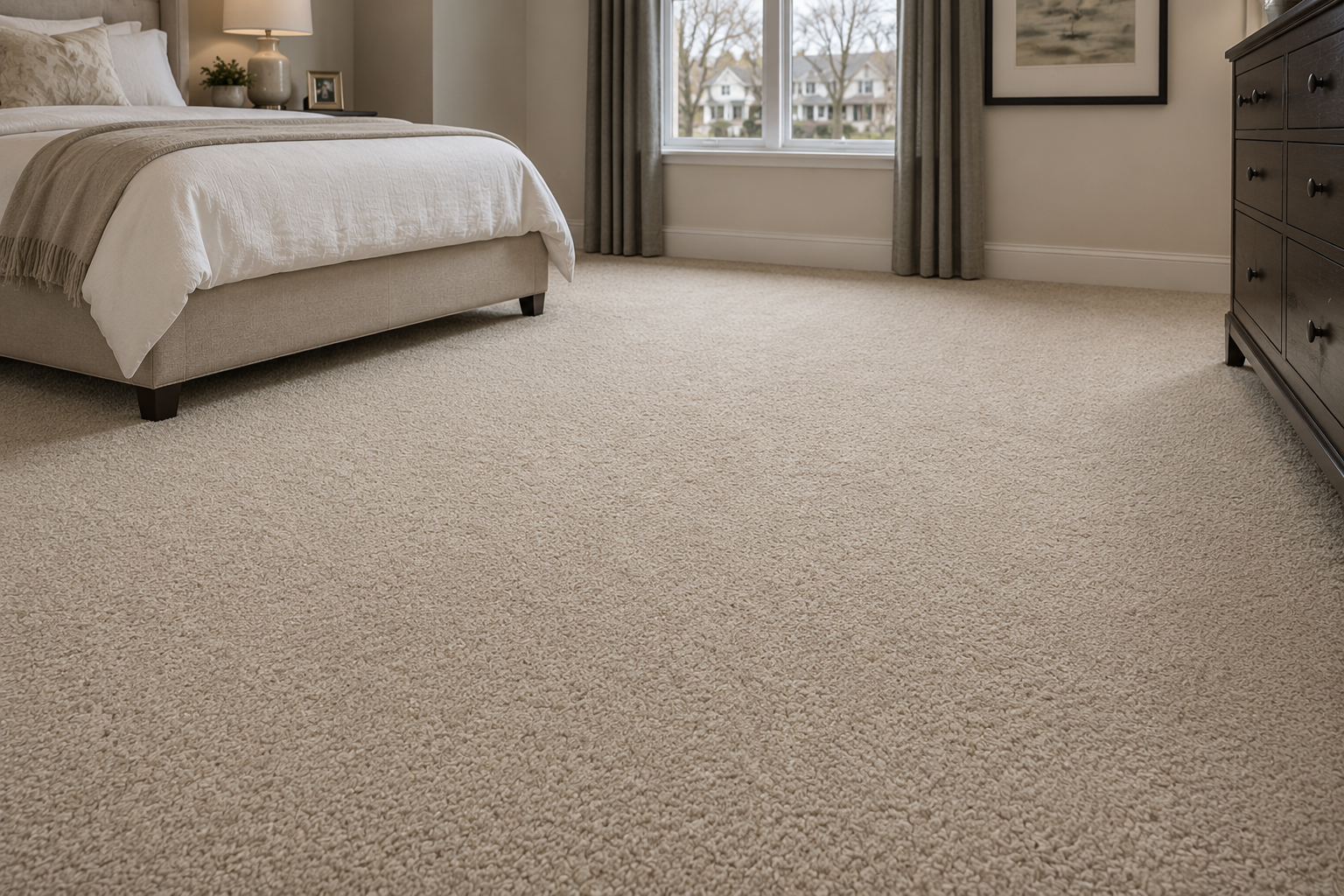 Wool Carpet installed in Northern Virginia