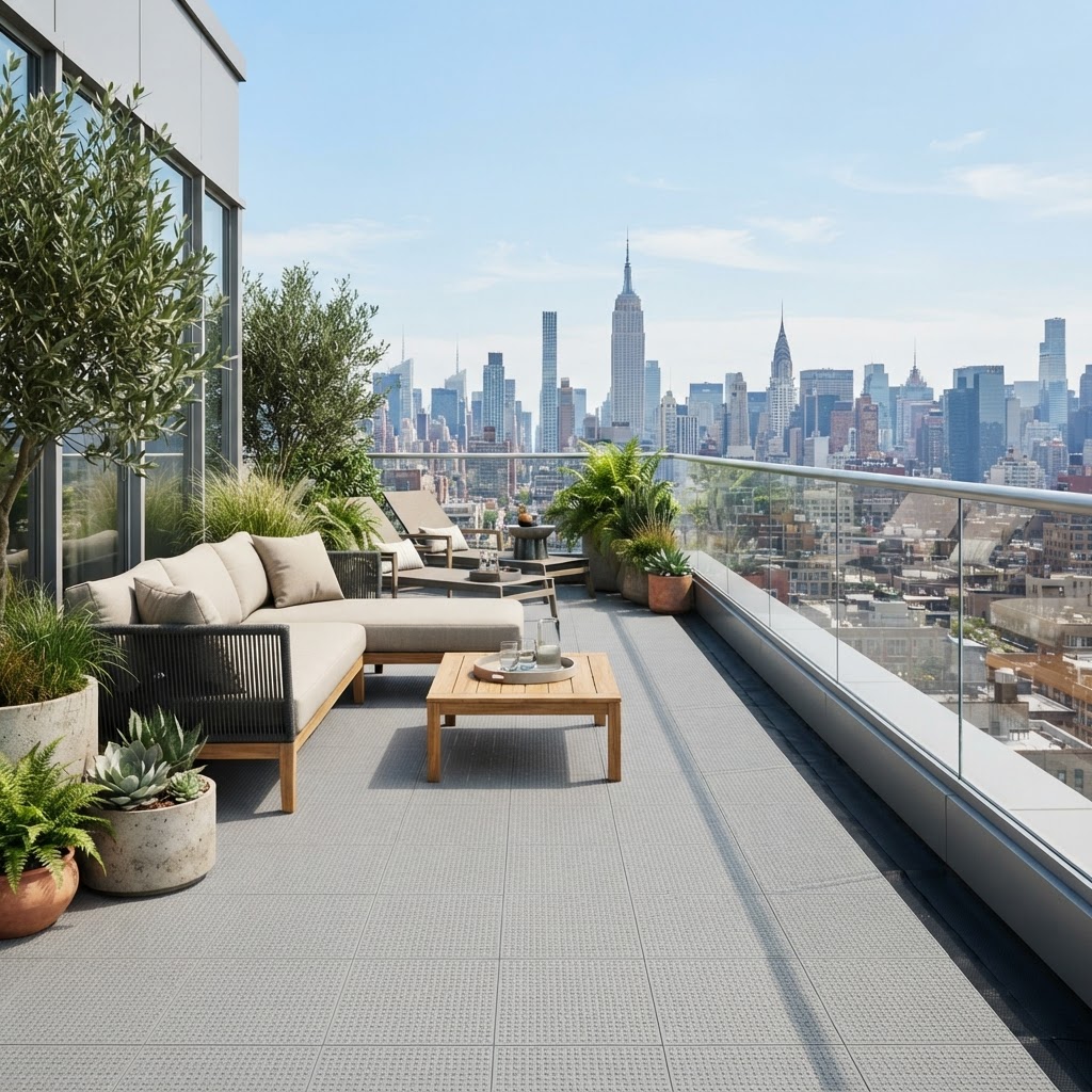 Rooftop & Balcony Flooring for outdoor spaces in Northern Virginia