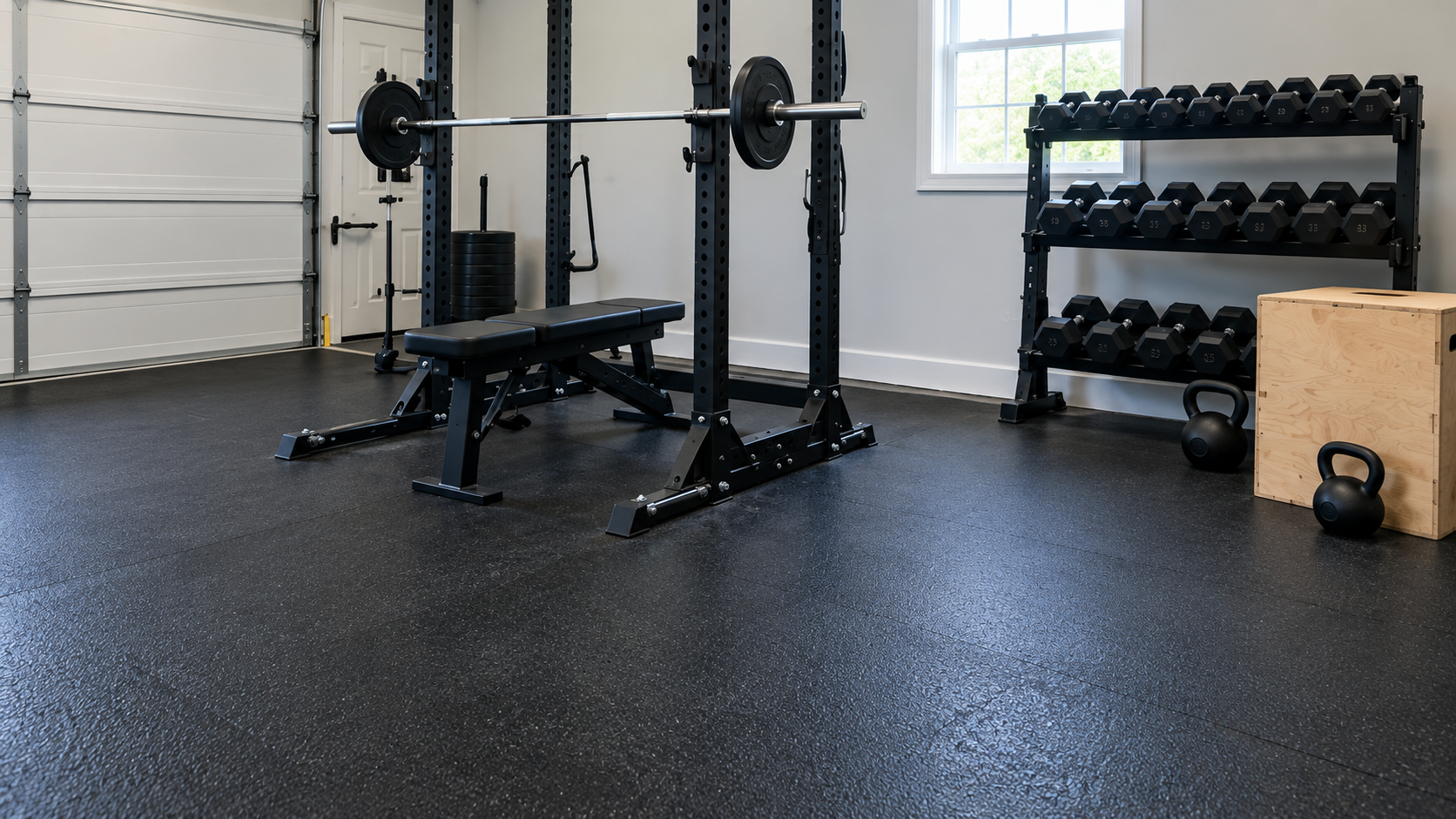 Are horse stall mats good for a home gym?