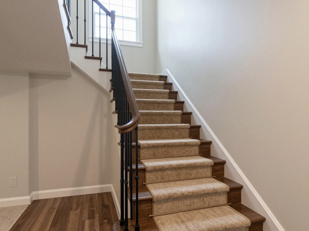 Reston Townhome Staircase