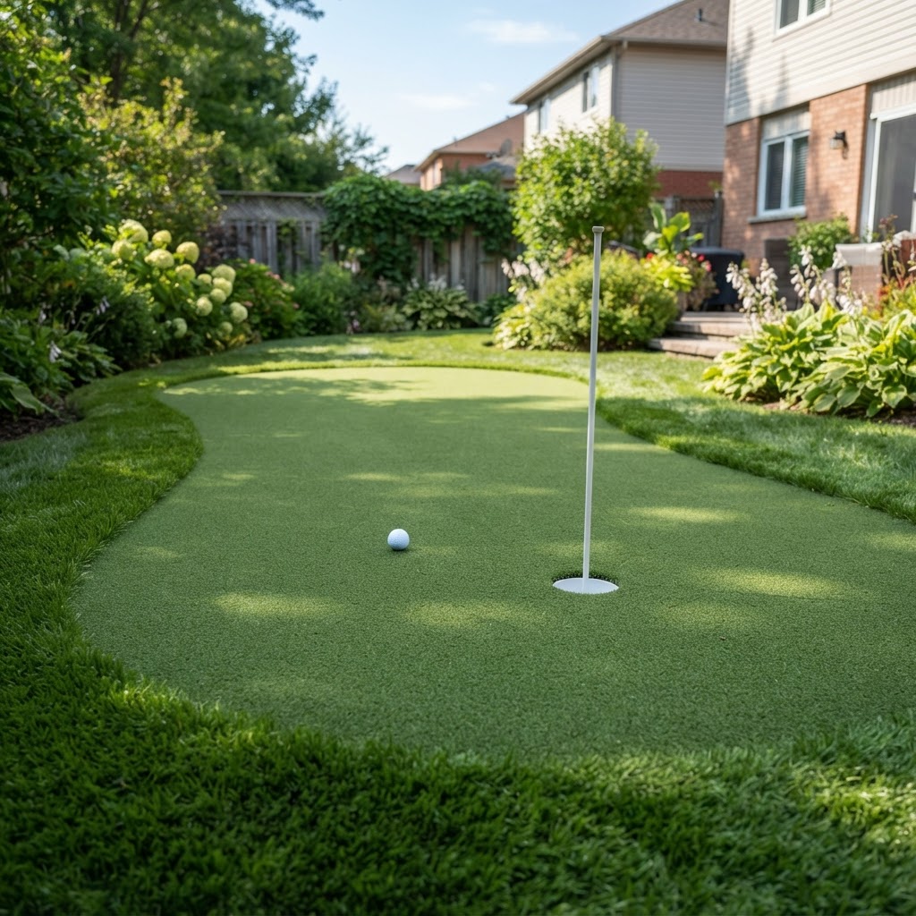 Putting Green Turf installed in Northern Virginia