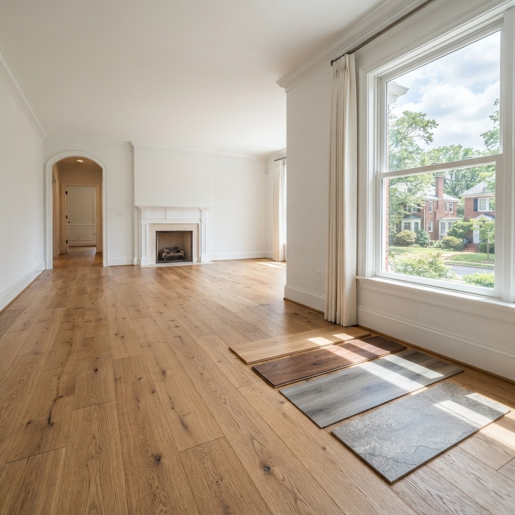 Where to Buy Flooring in Arlington, VA: Showroom vs. Shop-at-Home