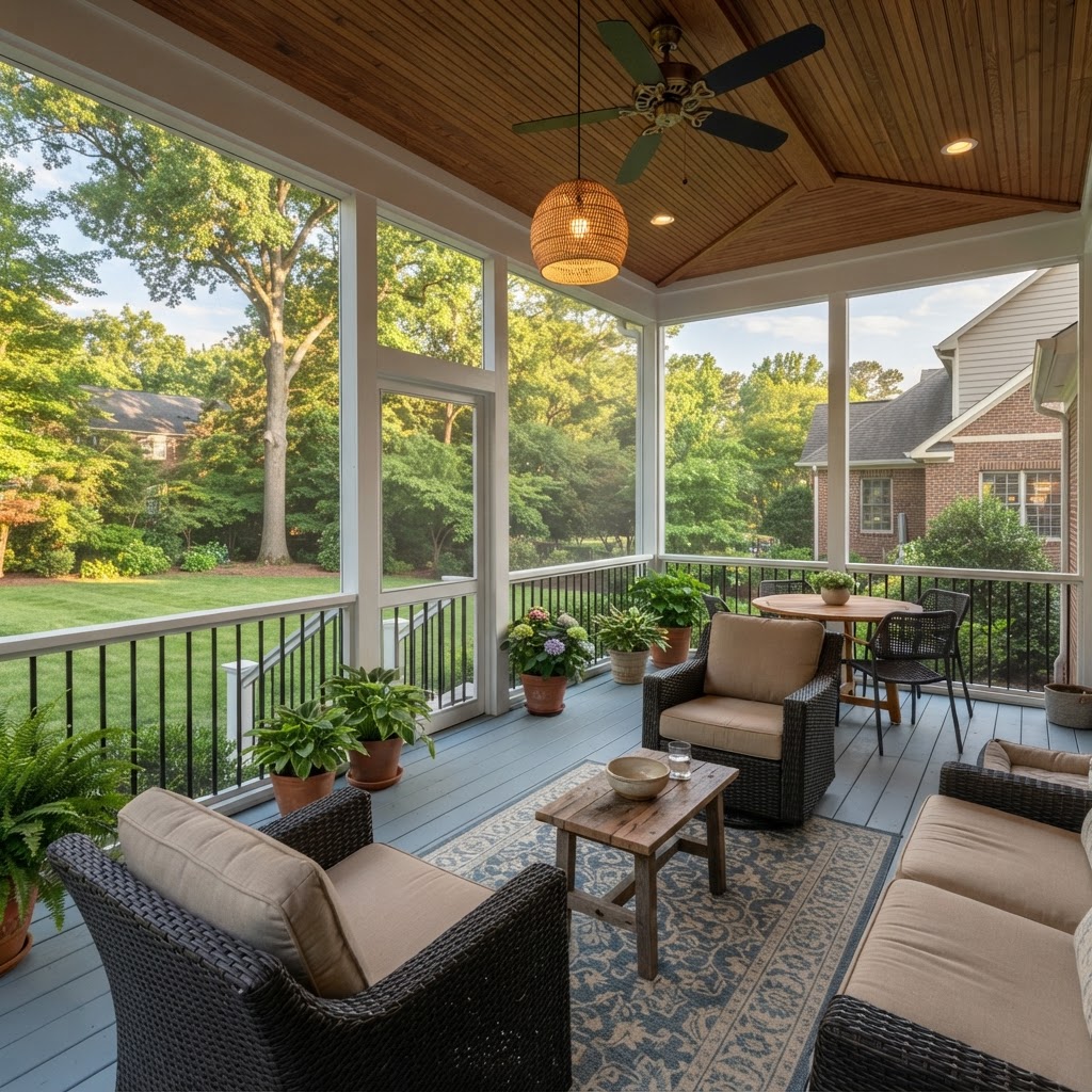 Screened Porch Remodeling & Flooring: How to Choose Comfortable, Durable Floors for Outdoor Living