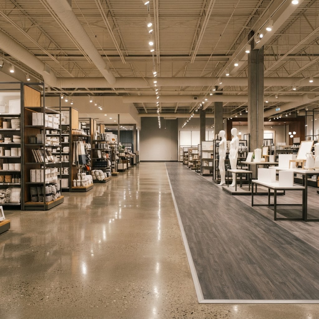 How Do I Choose Durable Flooring for a High-Traffic Retail or Office Space?