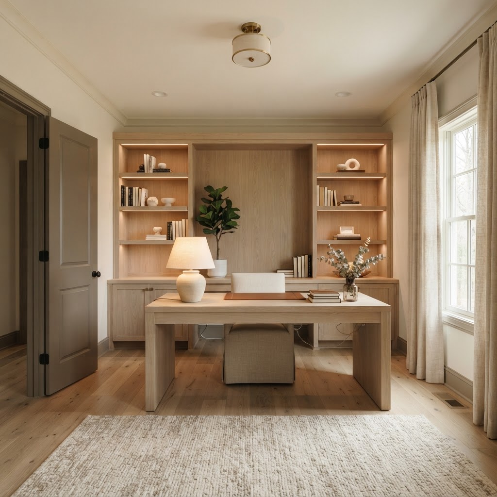 Home Office Remodeling & Flooring: How to Create a Comfortable, Quiet & Professional Workspace