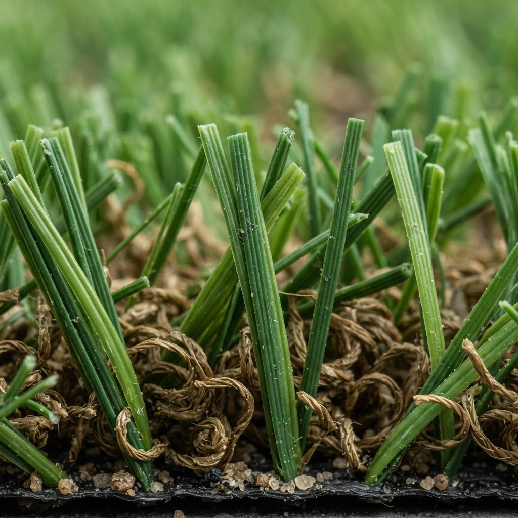 Turf & Artificial Grass installation detail in Northern Virginia
