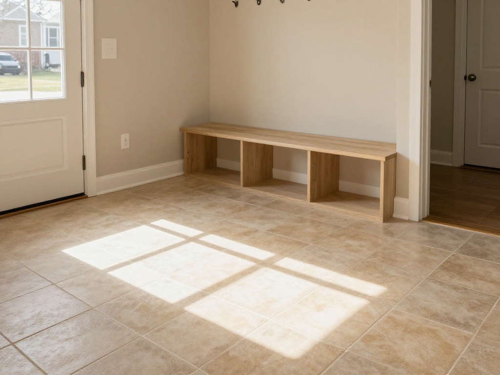 Ceramic tile mudroom — Floors and Beyond