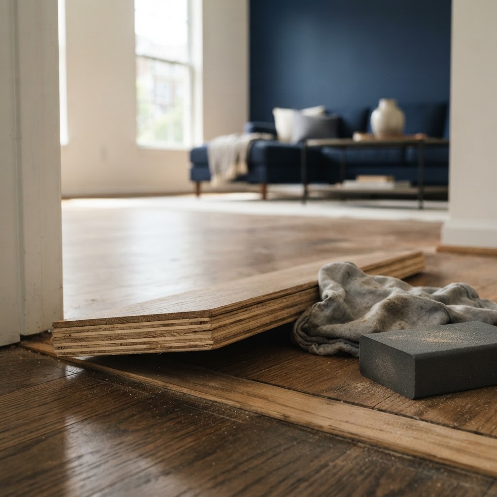 Can engineered hardwood be refinished, and how many times?