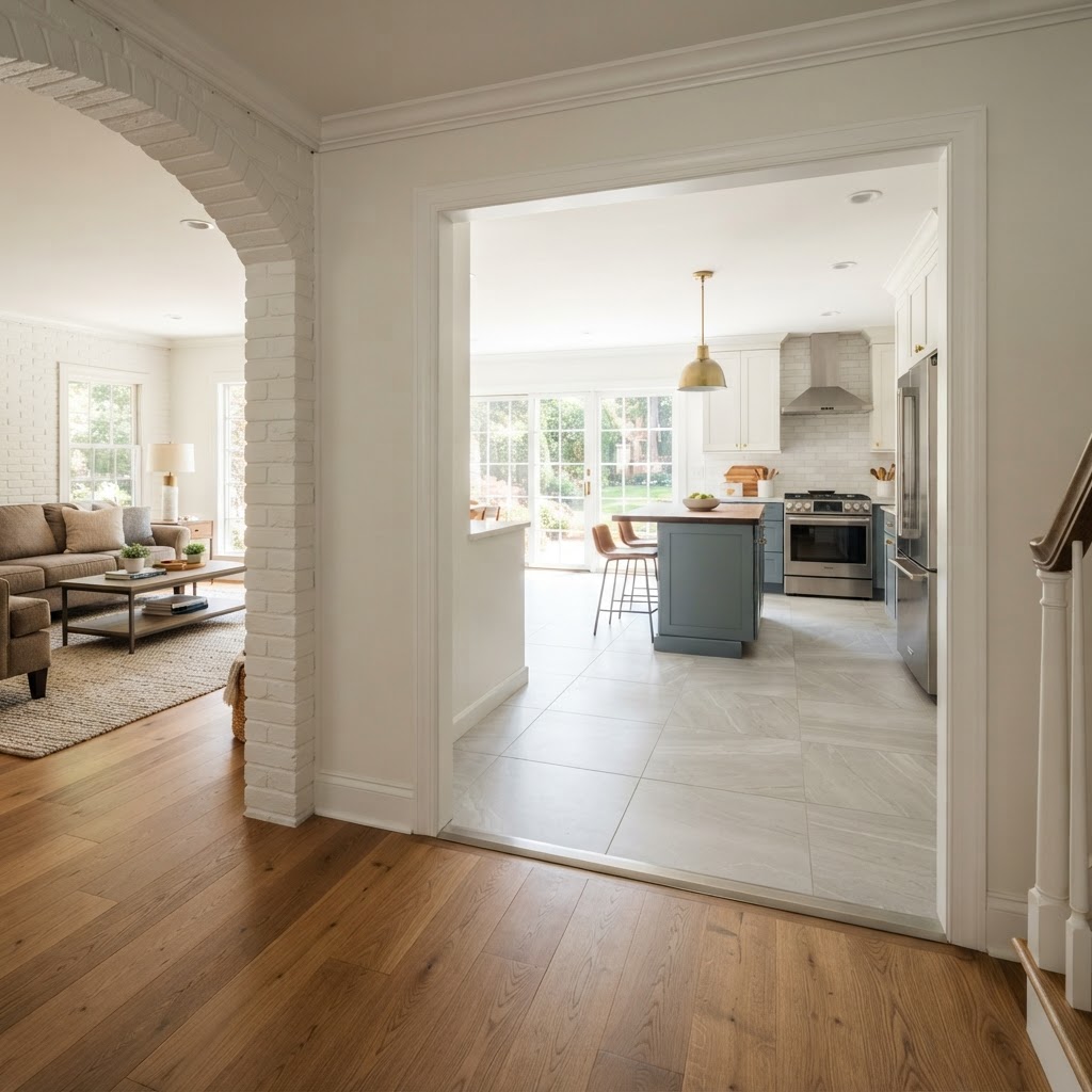 How Flooring Contractors Handle Uneven Floors and Height Transitions in Arlington, VA Homes