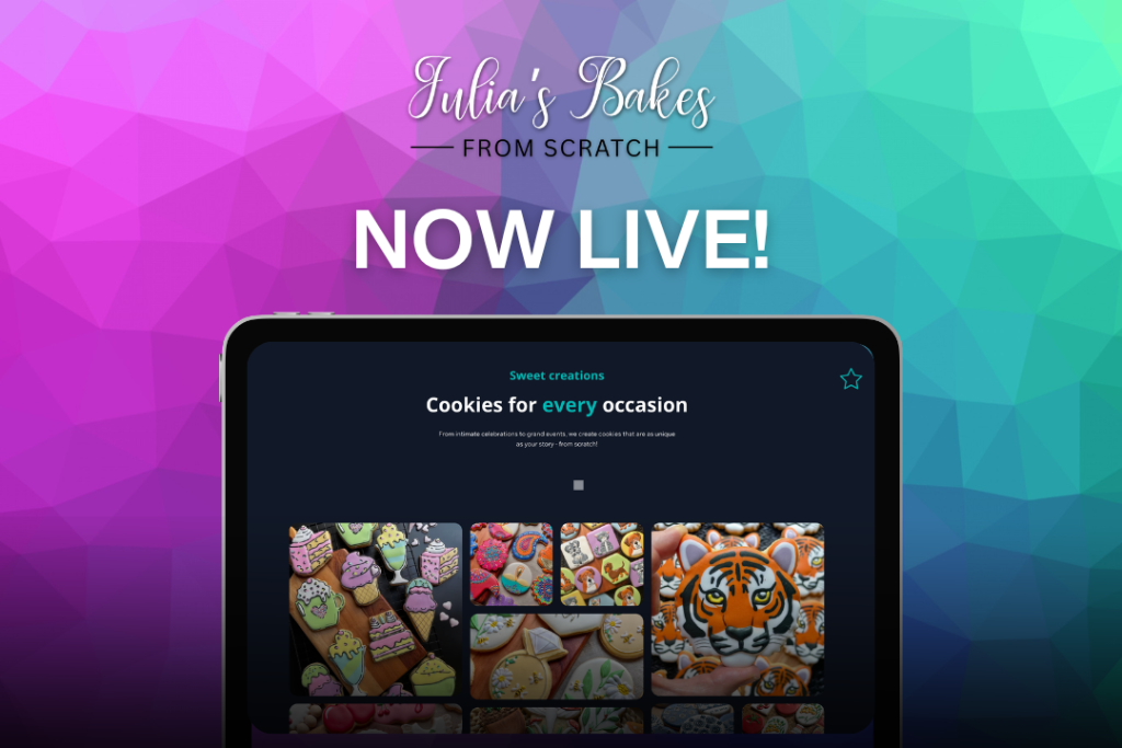 Building a Beautiful, Search-Ready Website for Julia’s Bakes
