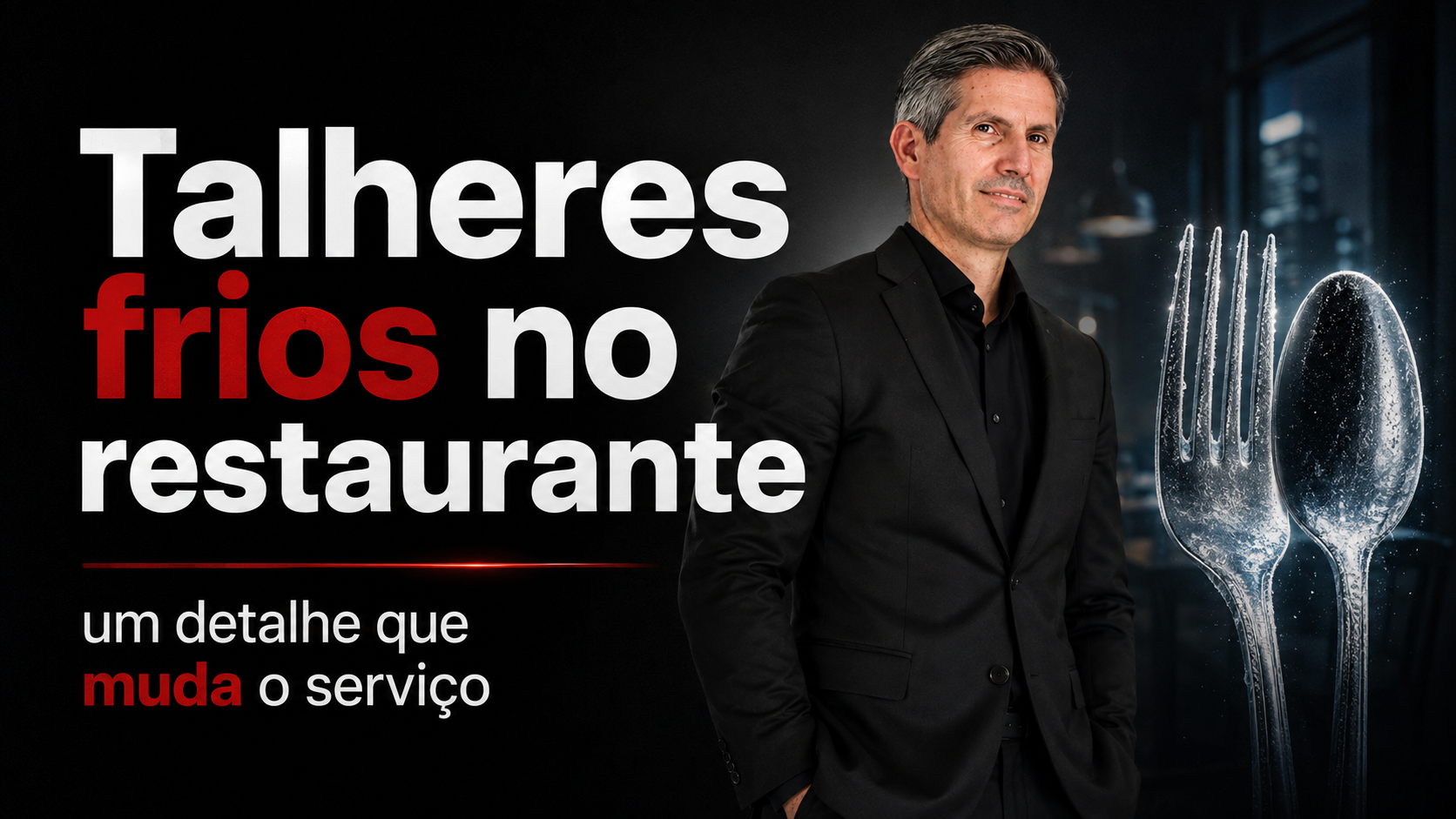 Talheres frios no restaurante: um detalhe que muda o serviço