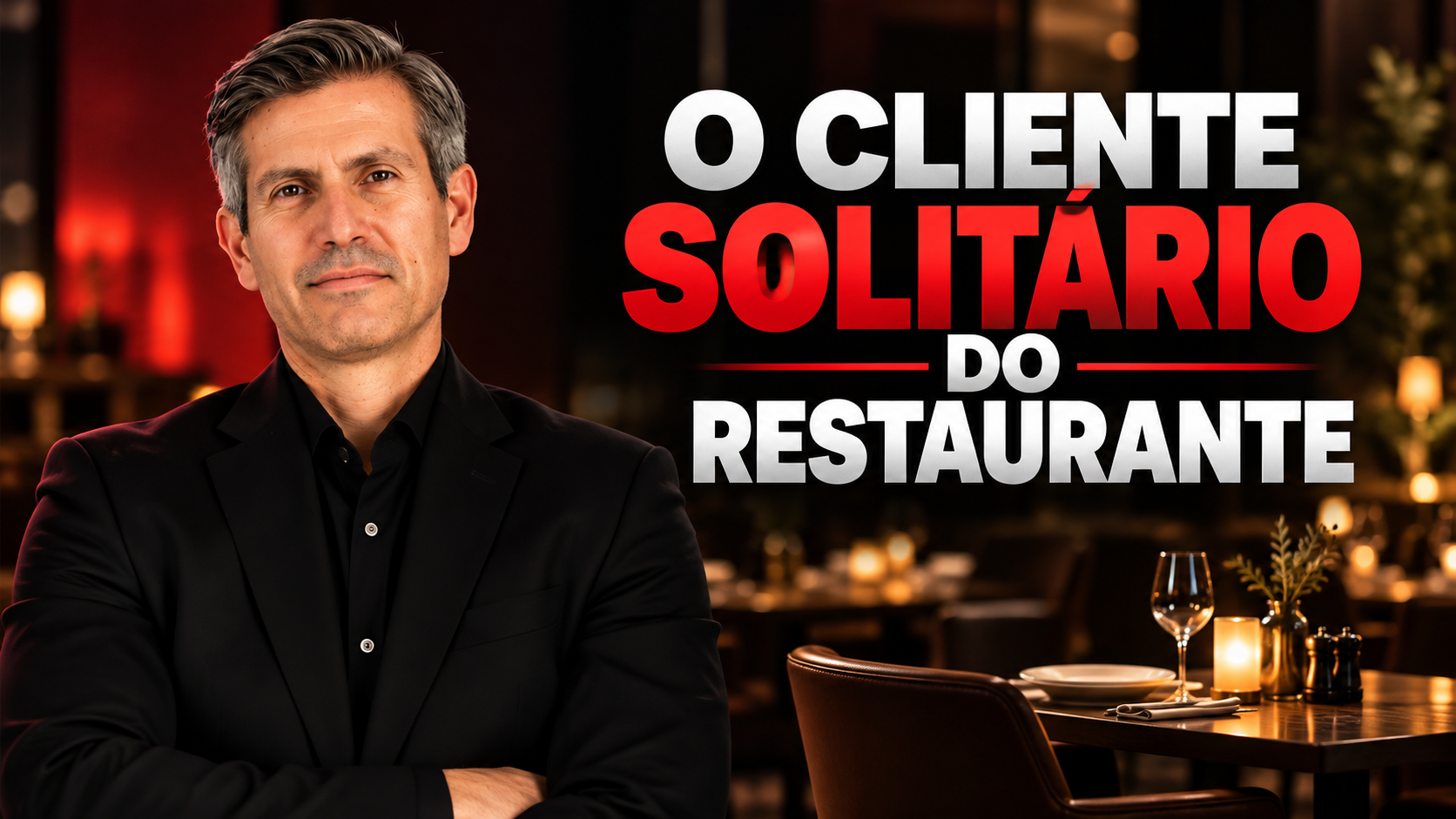 Clientes que comem sozinhos no restaurante