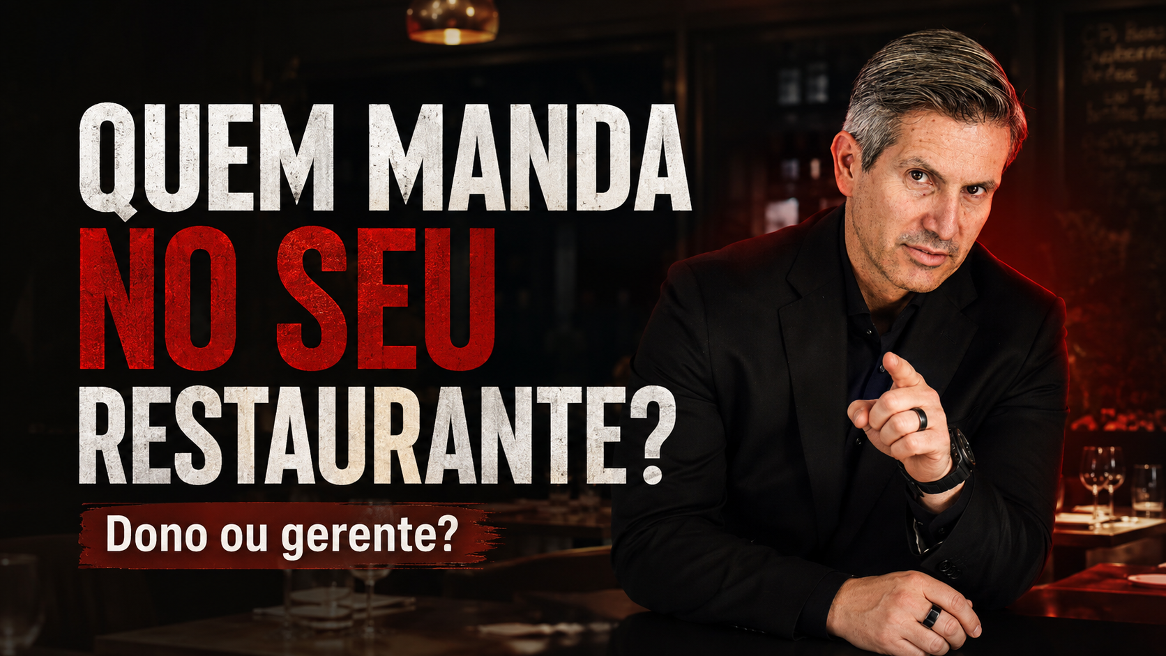 Quem manda no restaurante? Dono ou gerente?