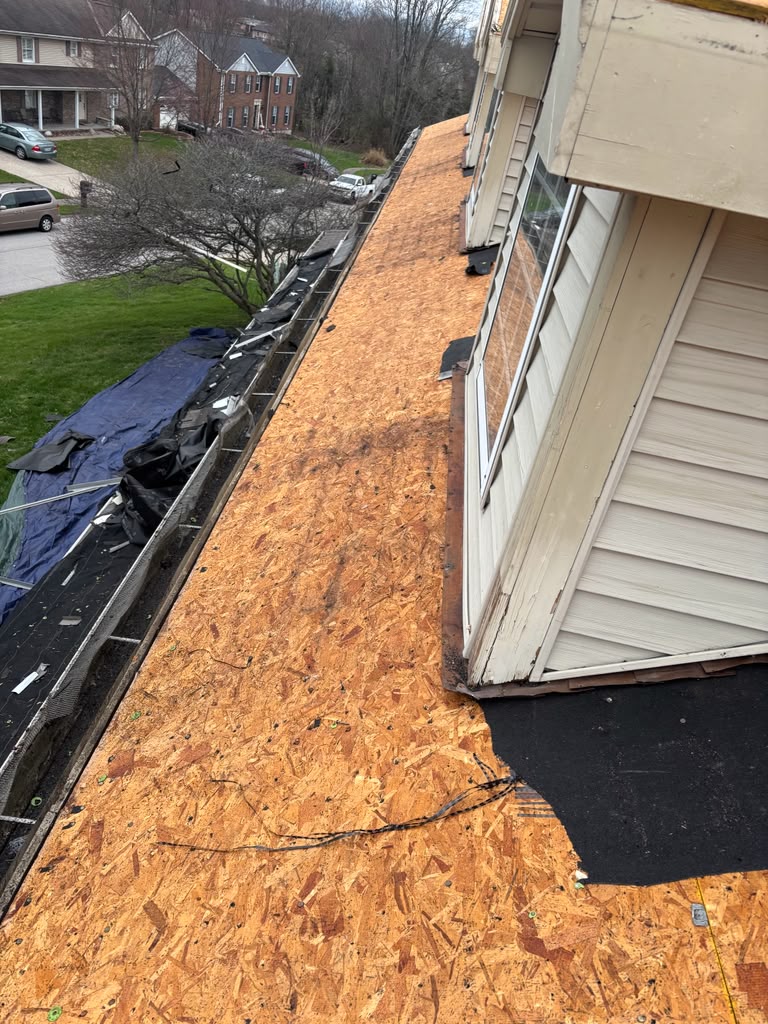 Dormer Roof Replacement - Before