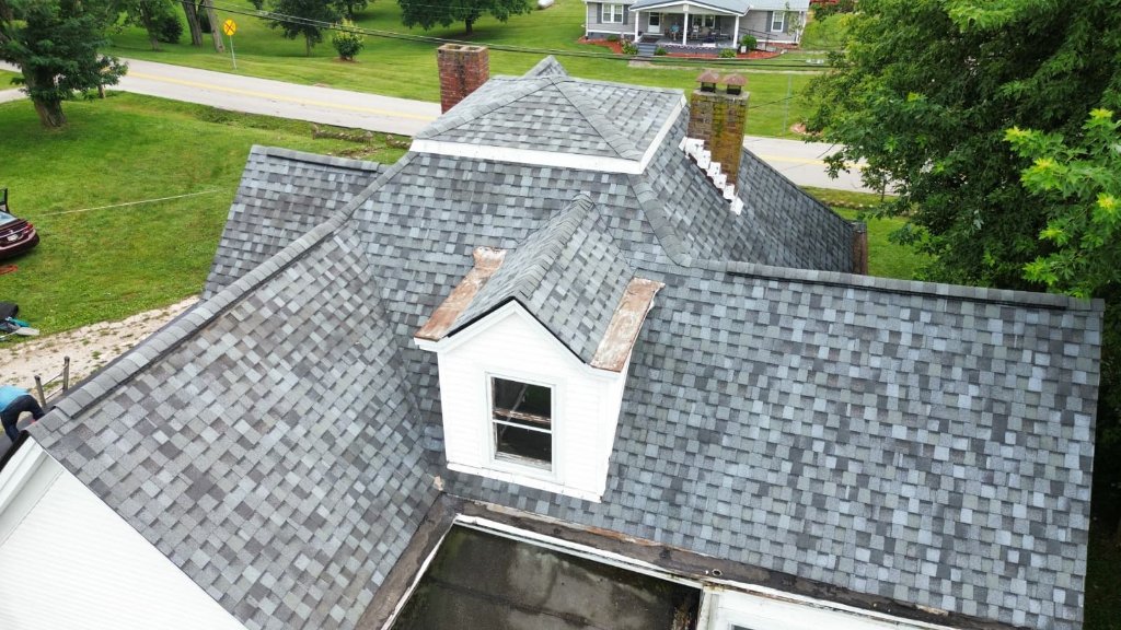 Side Roof Restoration - After