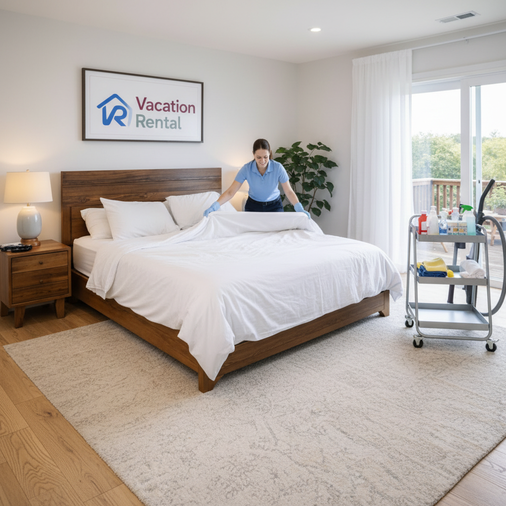 UPXCLEAN Airbnb VRBO vacation rental turnover cleaning service Tampa FL – hotel-standard short-term rental clean