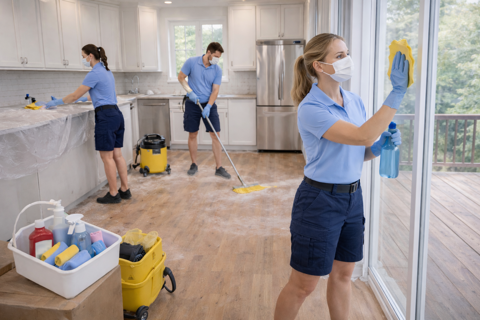 UPXCLEAN post-construction renovation cleaning service Tampa FL – dust debris removal move-in ready