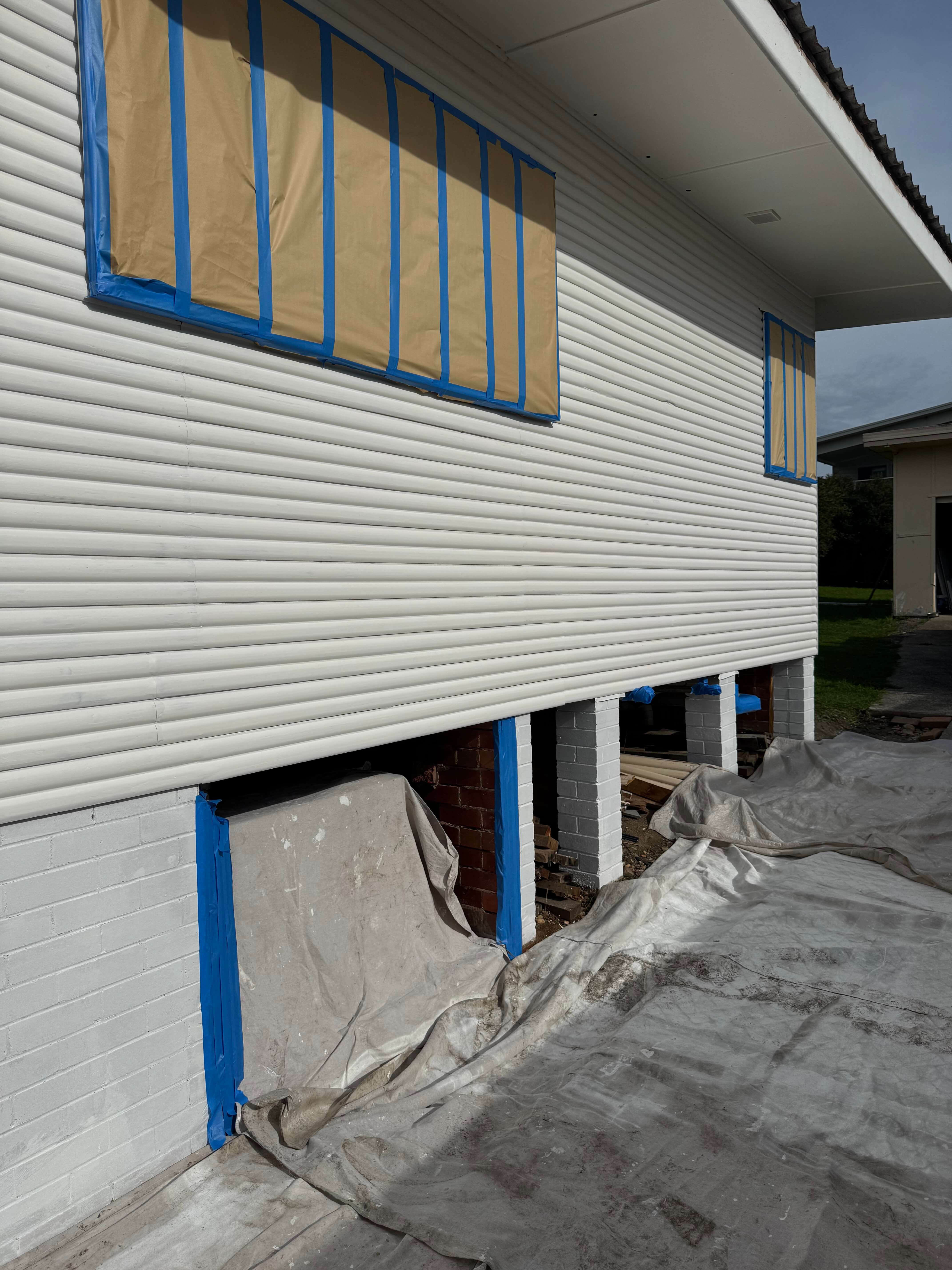 Weatherboard preparation