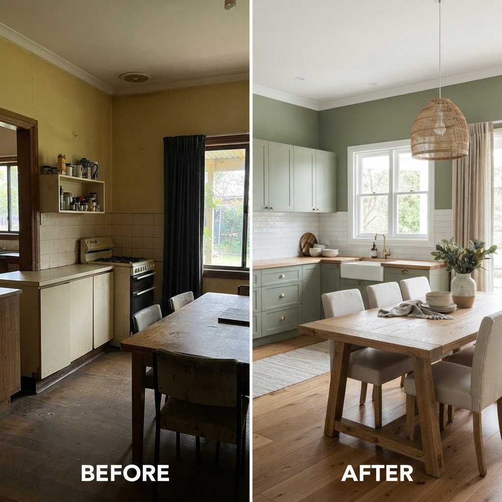 Kitchen & Dining Repaint