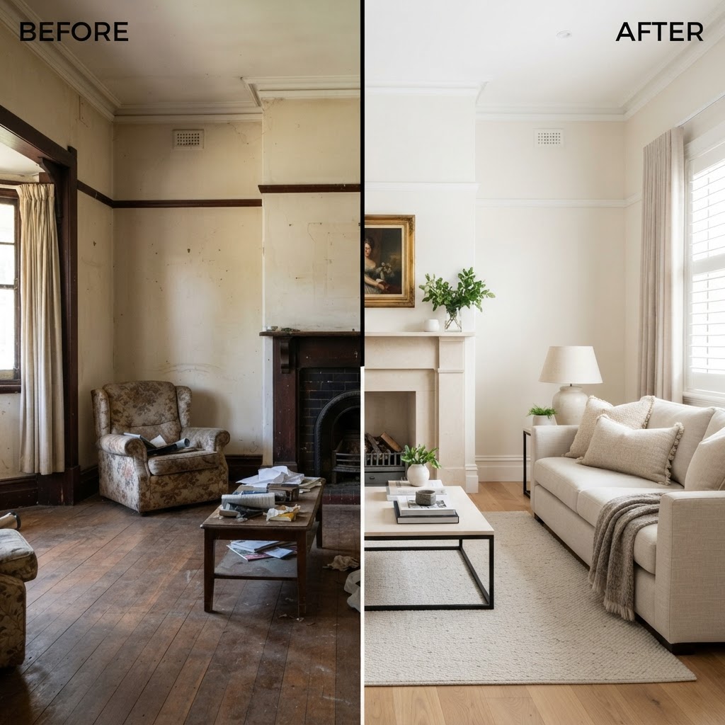 Country Living Room Refresh