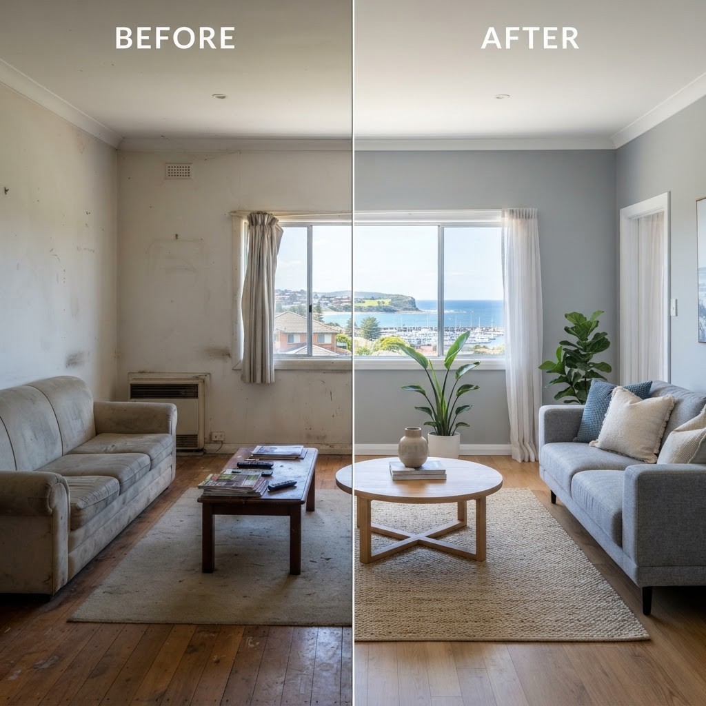 Shell Cove Living Room Refresh