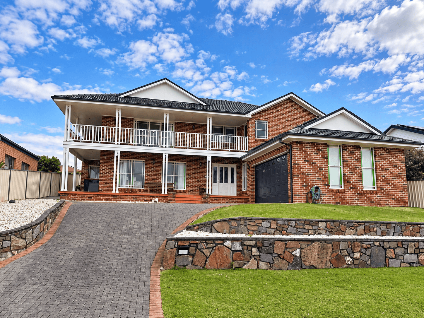 Two-storey brick home