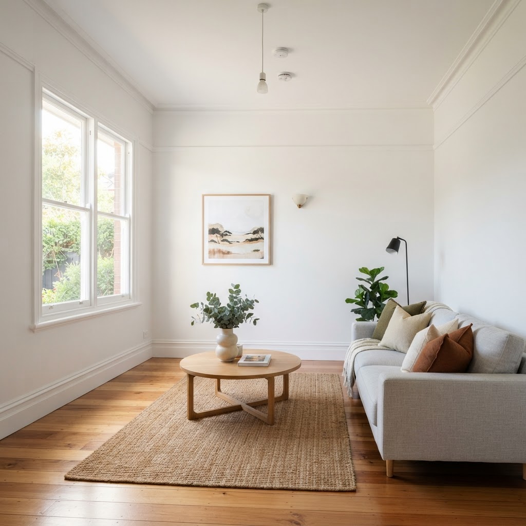Fresh interior repaint – Nowra