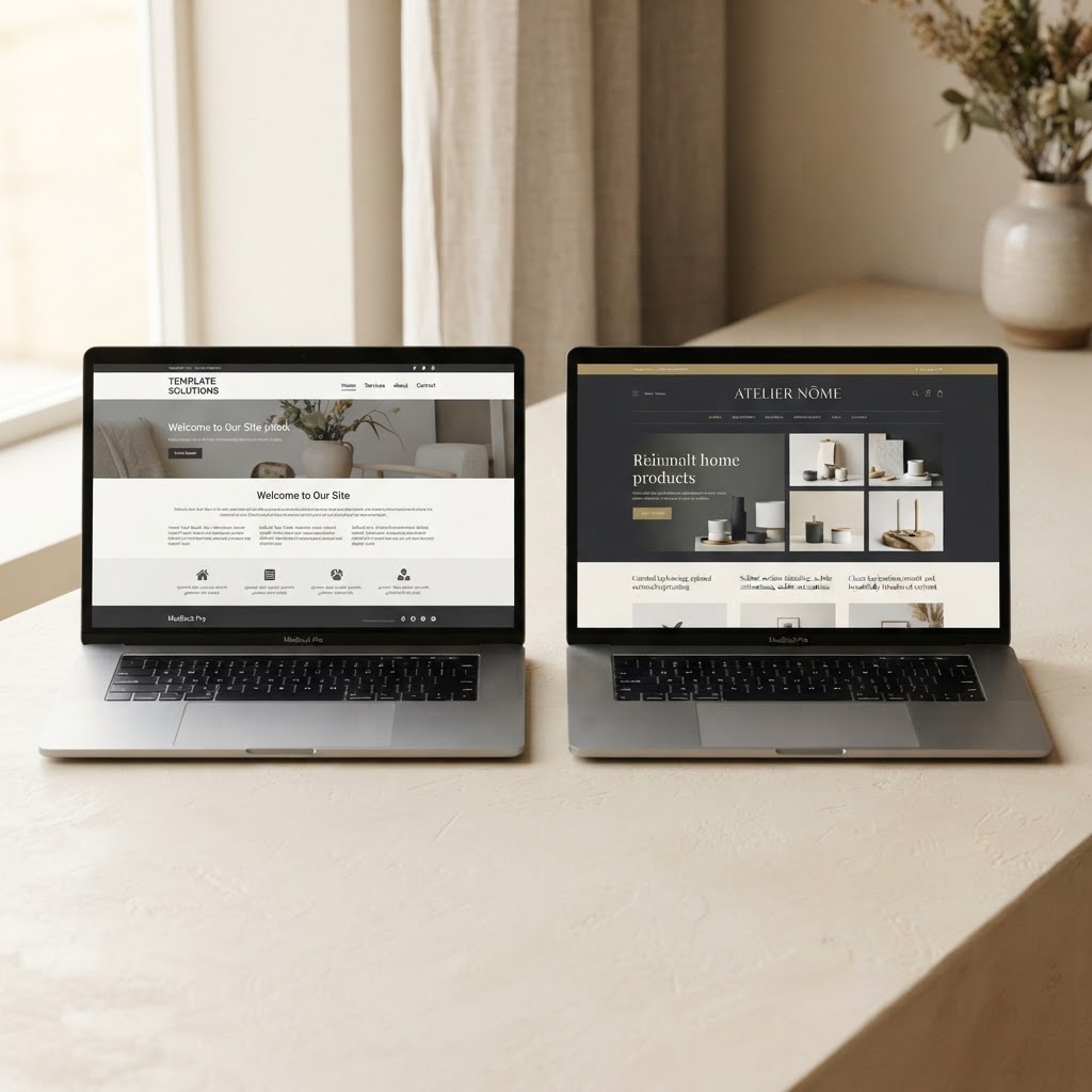 Template vs. Custom Website: Which Should You Choose?